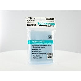 Ultimate Guard Sleeves Precise Fit Standard Transparent 100-Count