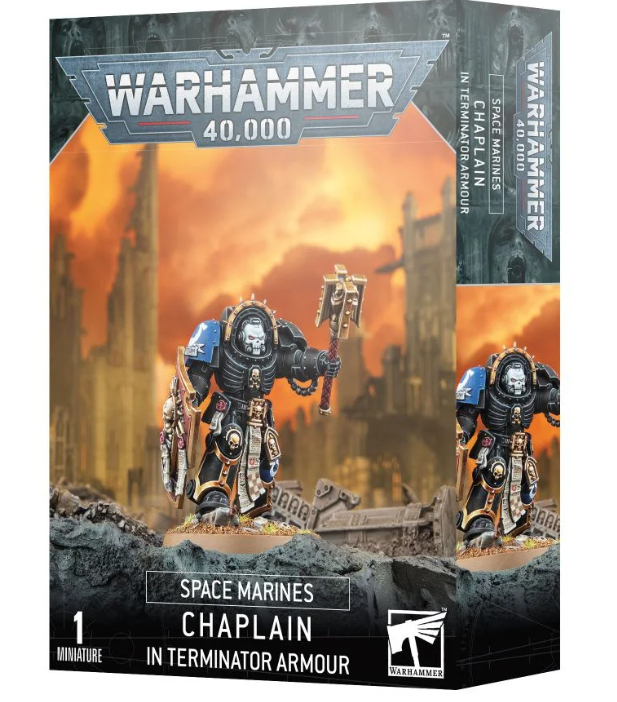 Chaplain in Terminator Armour