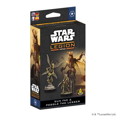 Star Wars: Legion - Sun Fac and Poggle the Lesser Operative and Commander Expansion