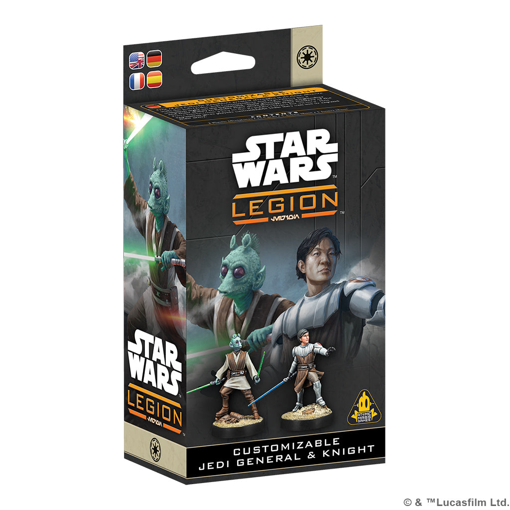 Hover to zoom | Click to enlarge Star Wars: Legion - Customizable Jedi General and Knight