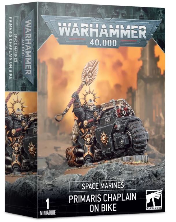 Primaris Chaplain on Bike