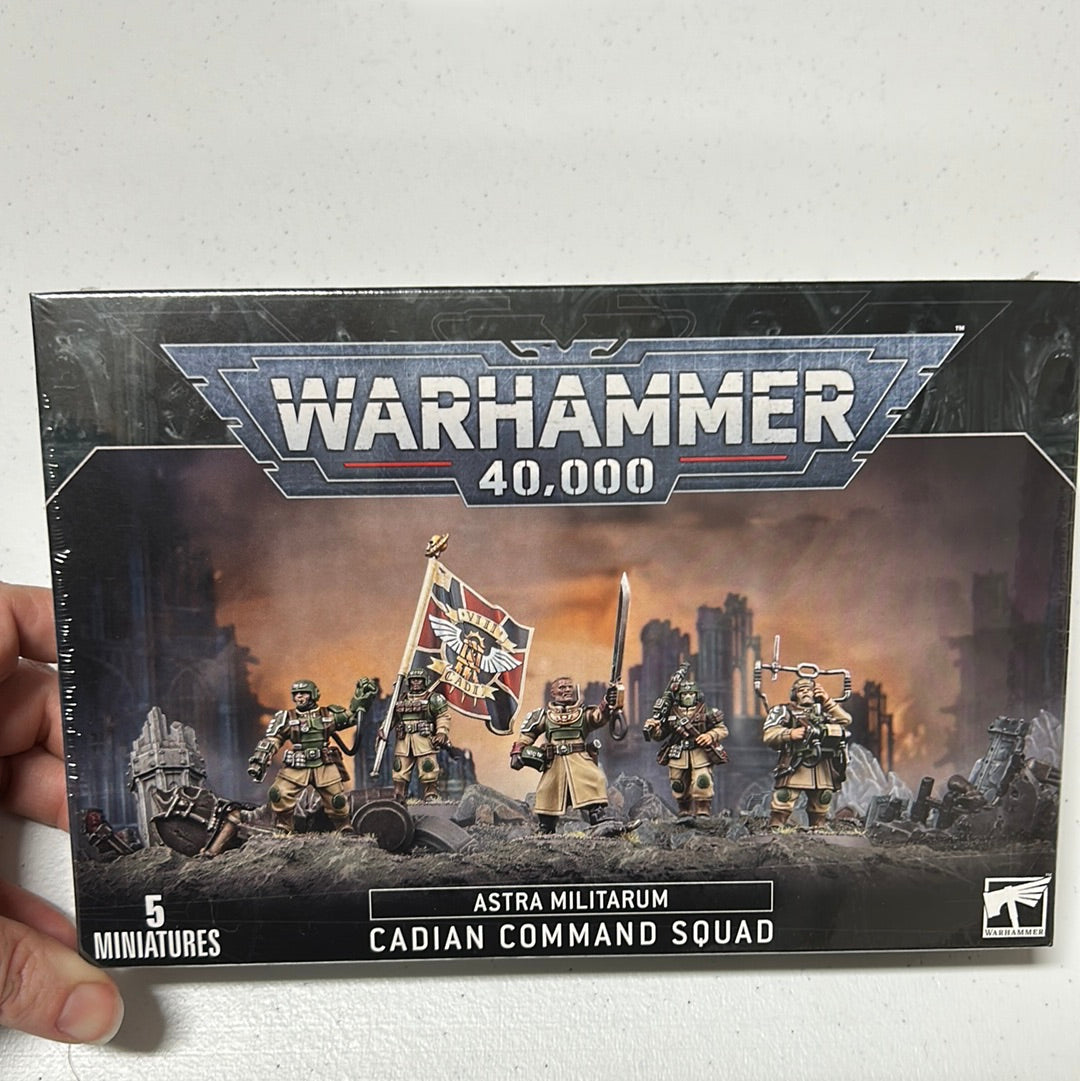 Cadian Command Squad
