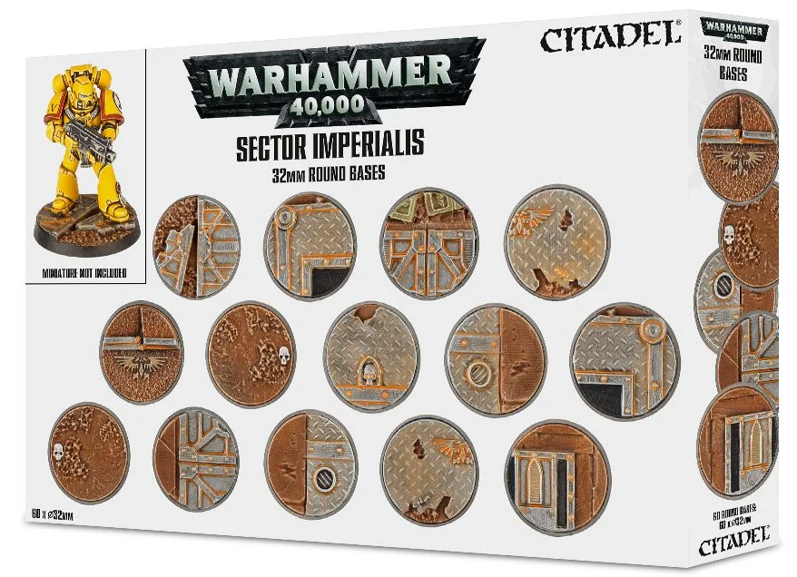 Sector Imperialis 32mm Round Bases