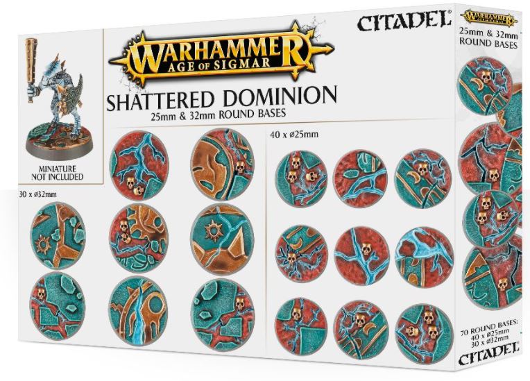 Shattered Dominion 25mm & 32mm Round Bases