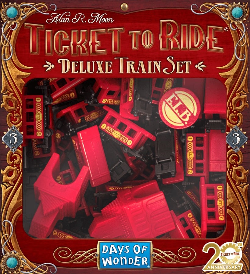 Ticket To Ride: 20th Anniversary Deluxe Train Set