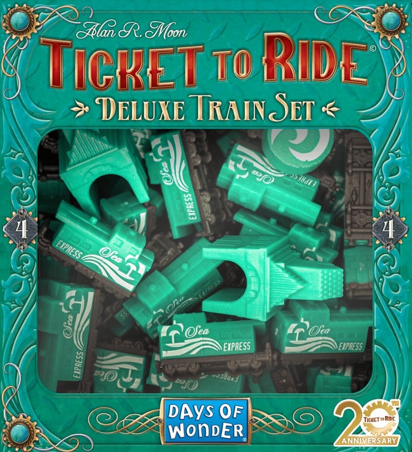 Ticket To Ride: 20th Anniversary Deluxe Train Set