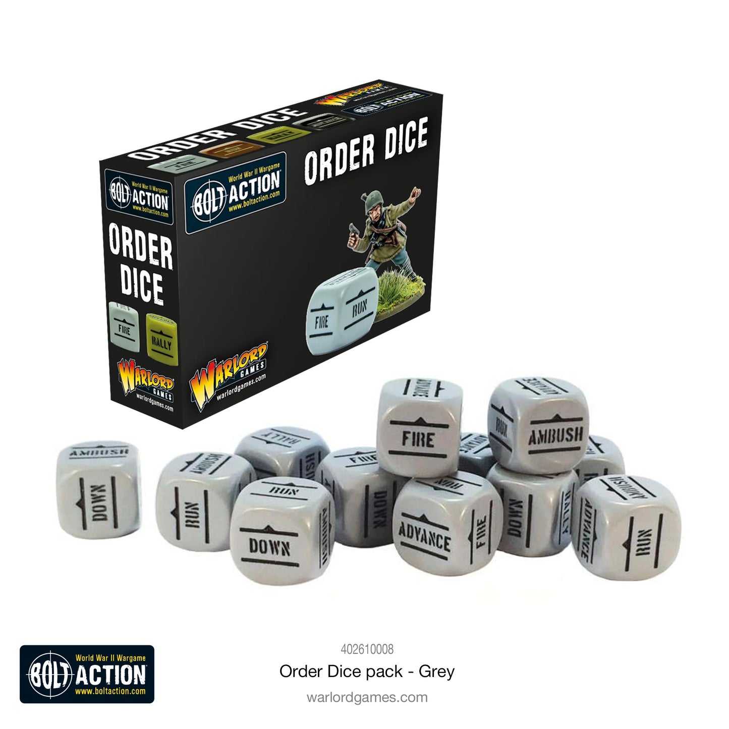 Bolt Action: Orders Dice Pack