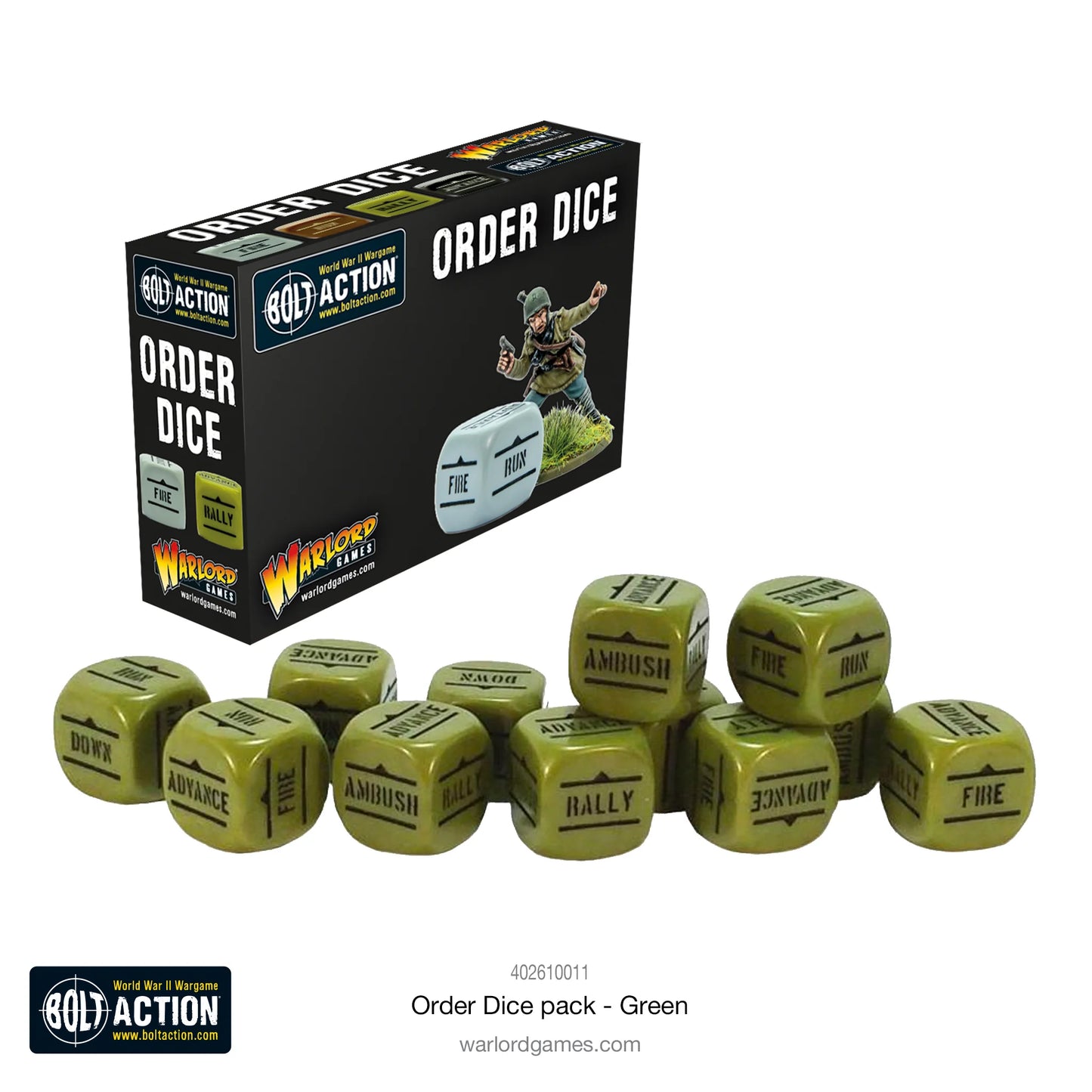 Bolt Action: Orders Dice Pack