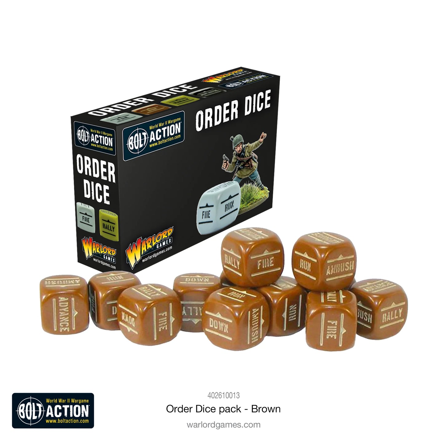 Bolt Action: Orders Dice Pack