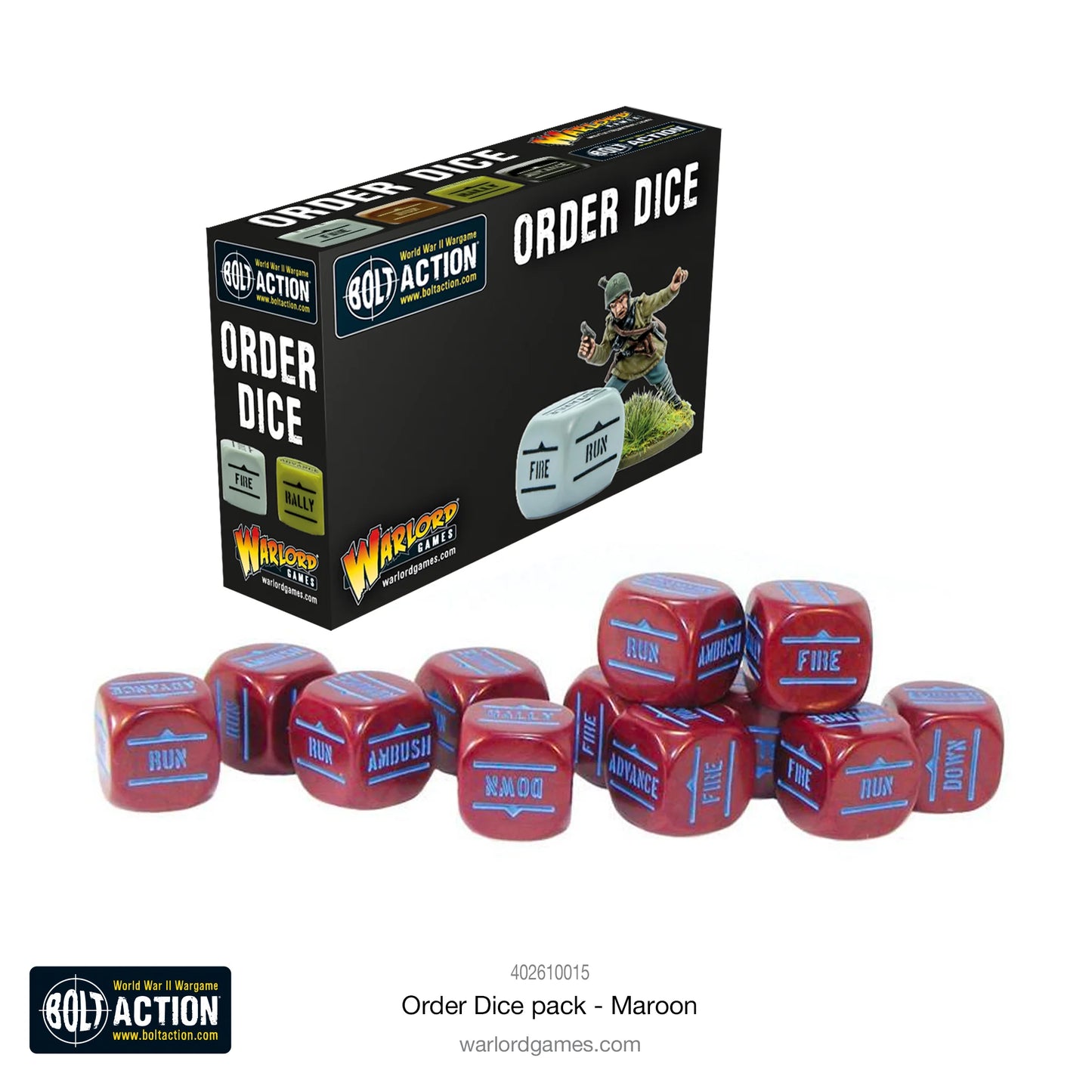 Bolt Action: Orders Dice Pack