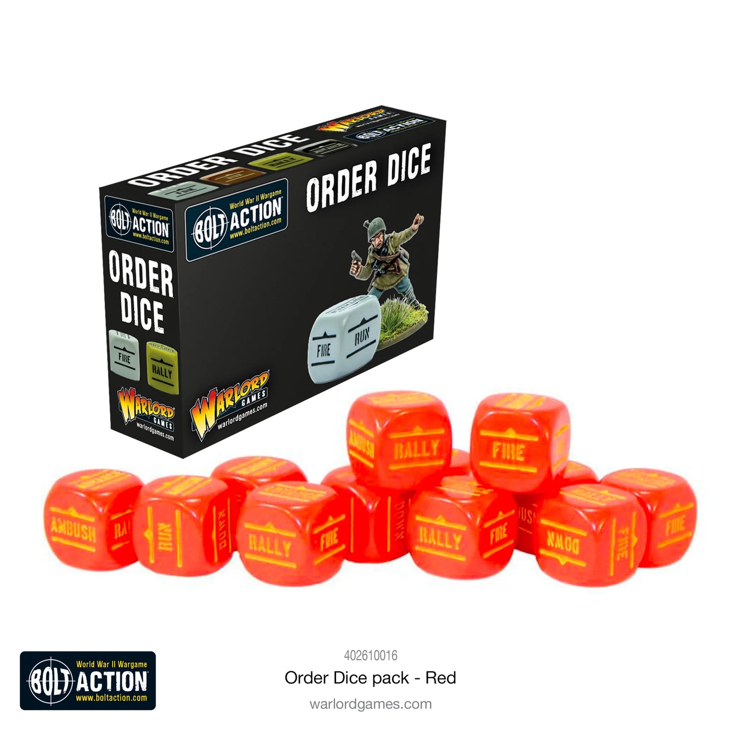 Bolt Action: Orders Dice Pack