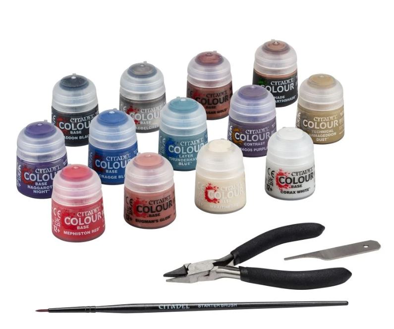 Warhammer 40,000: Paints + Tools Set