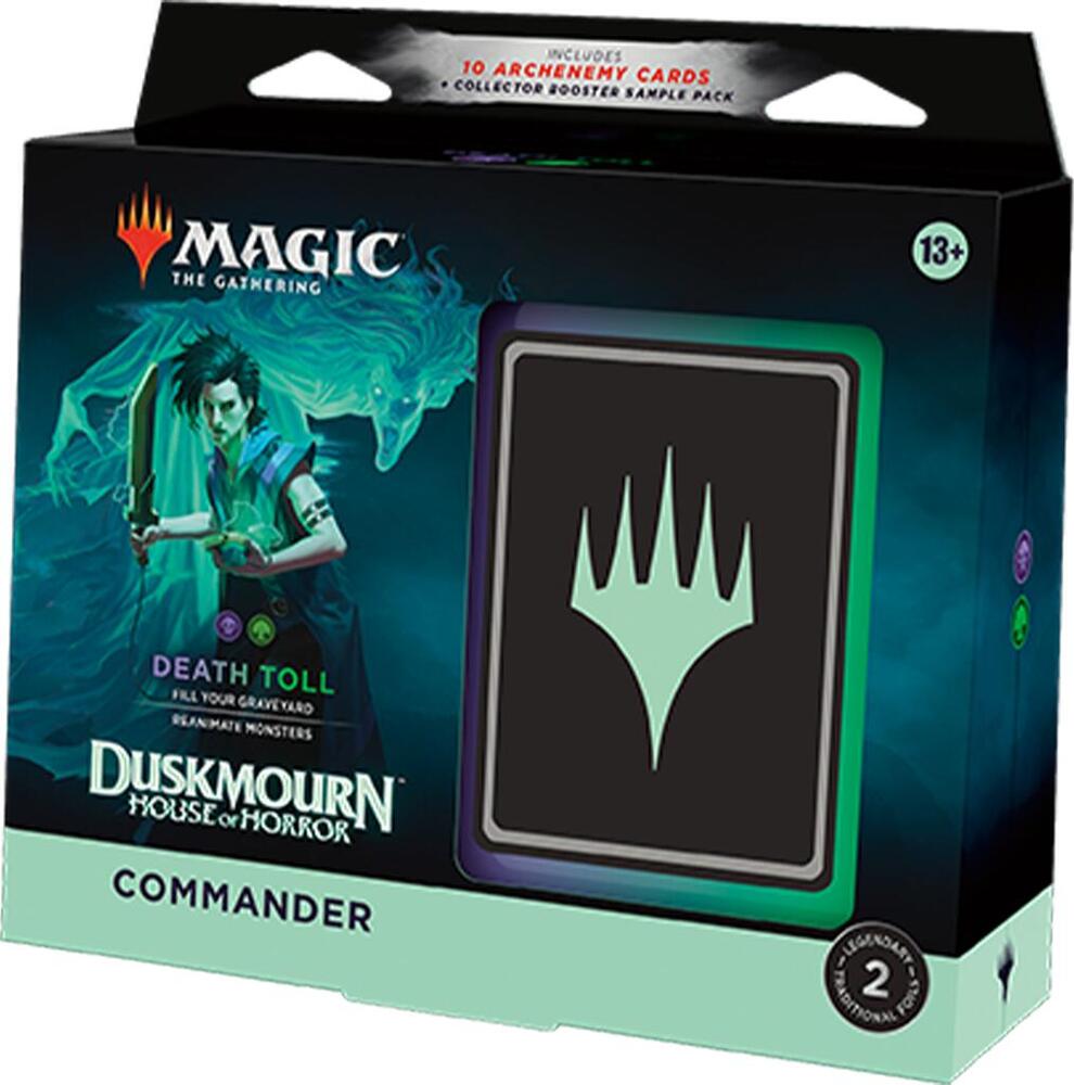 Magic The Gathering: Duskmourn House of Horror Commander Deck carton