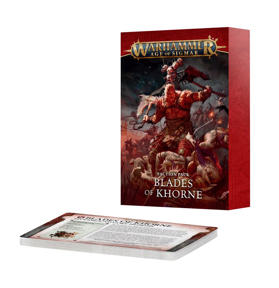 FACTION PACK: BLADES OF KHORNE