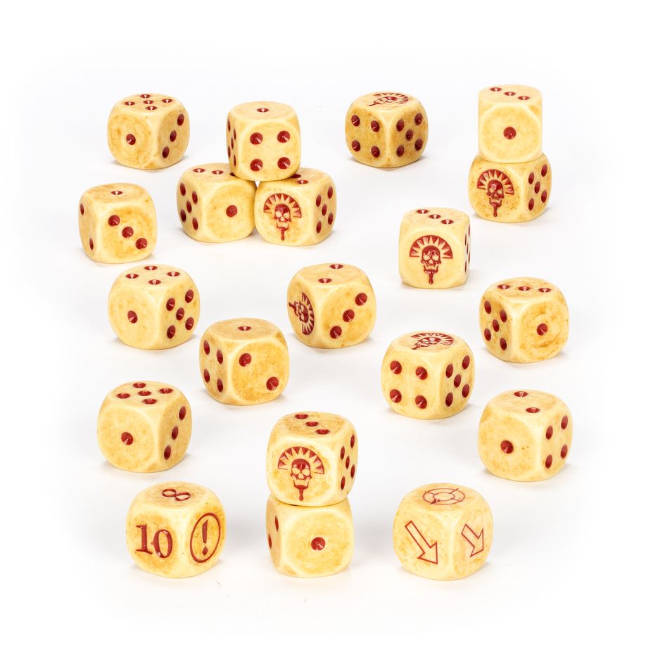 TOMB KINGS OF KHEMRI DICE SET