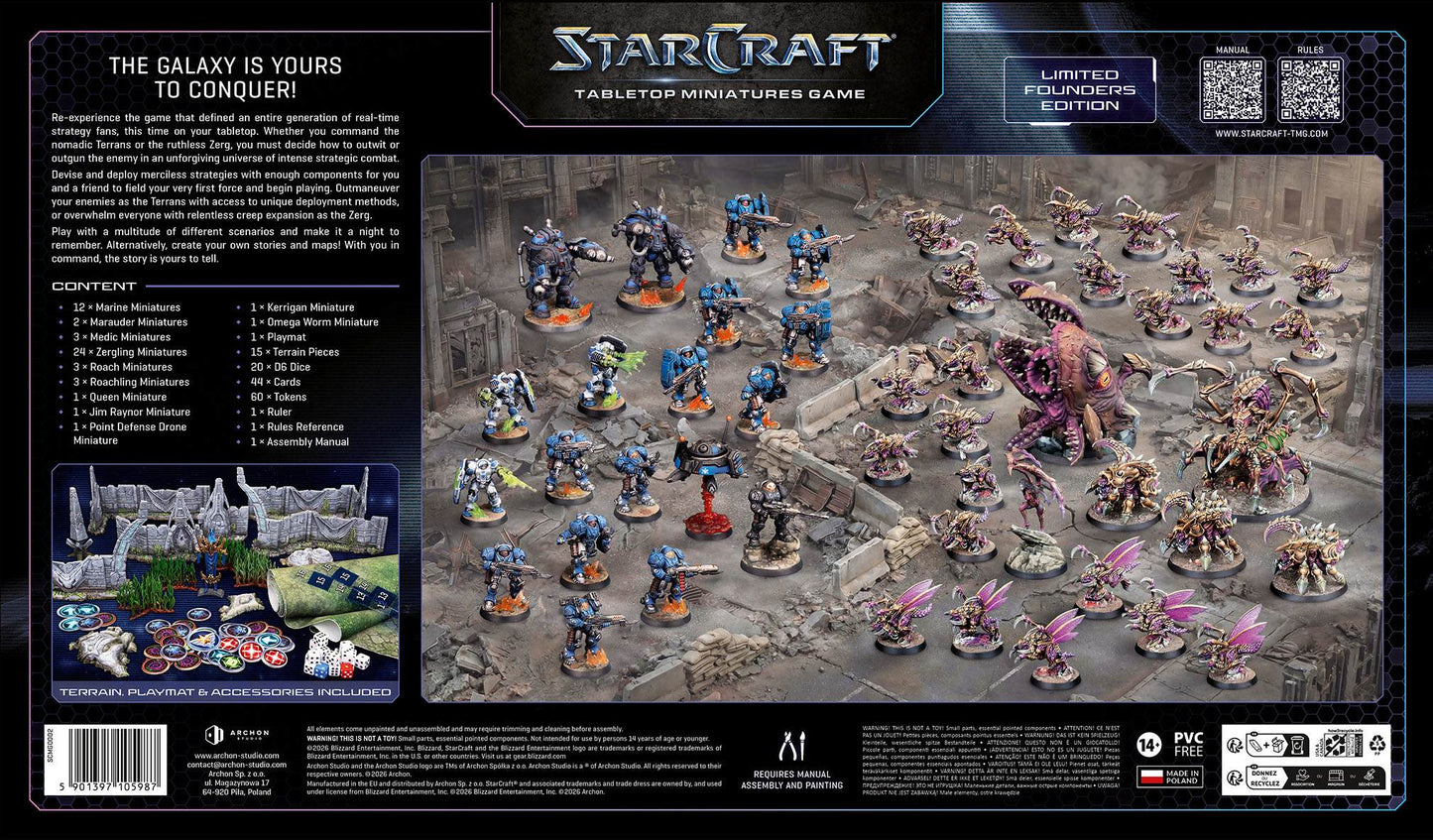 StarCraft Tabletop Miniatures Game: Two-Player Starter Set - Founders Edition
