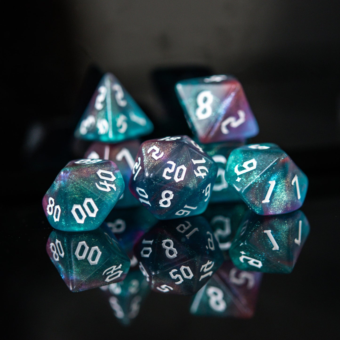 Bard Class Acrylic Dice Set