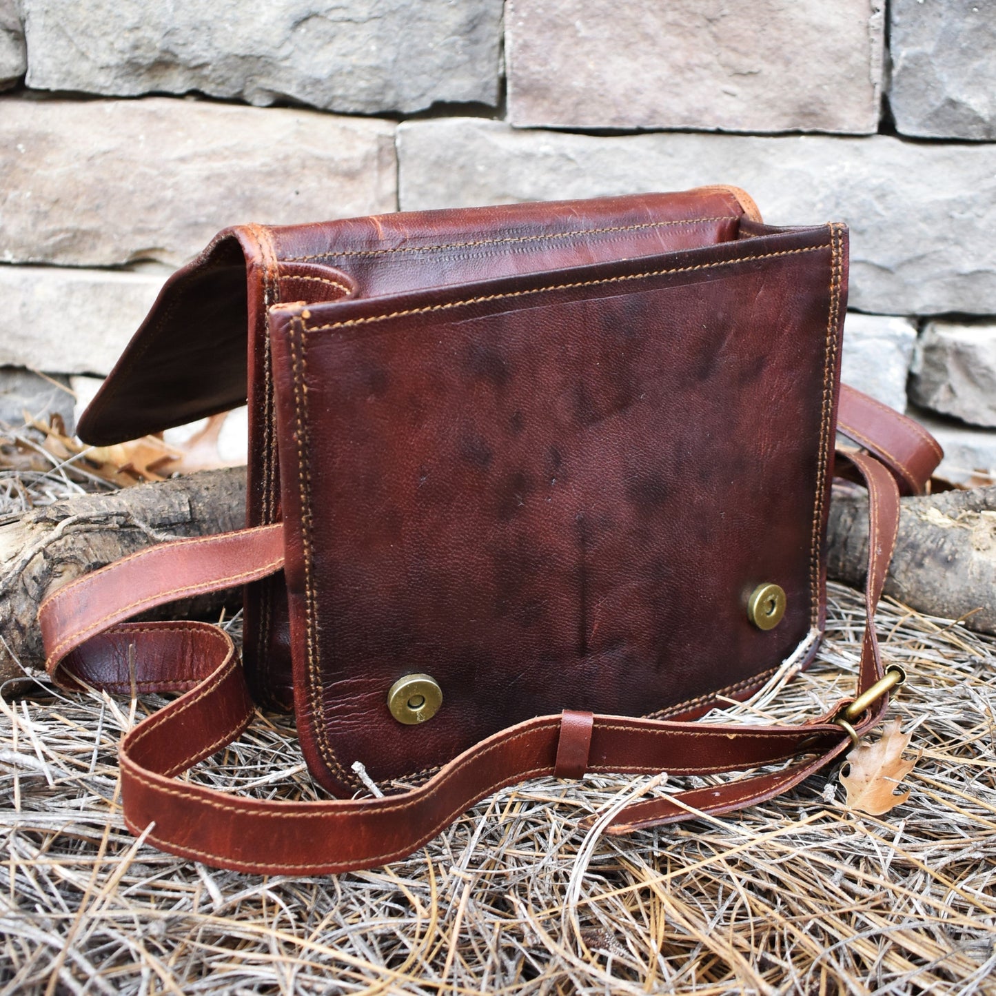 The Wanderer Leather Satchel - Medium