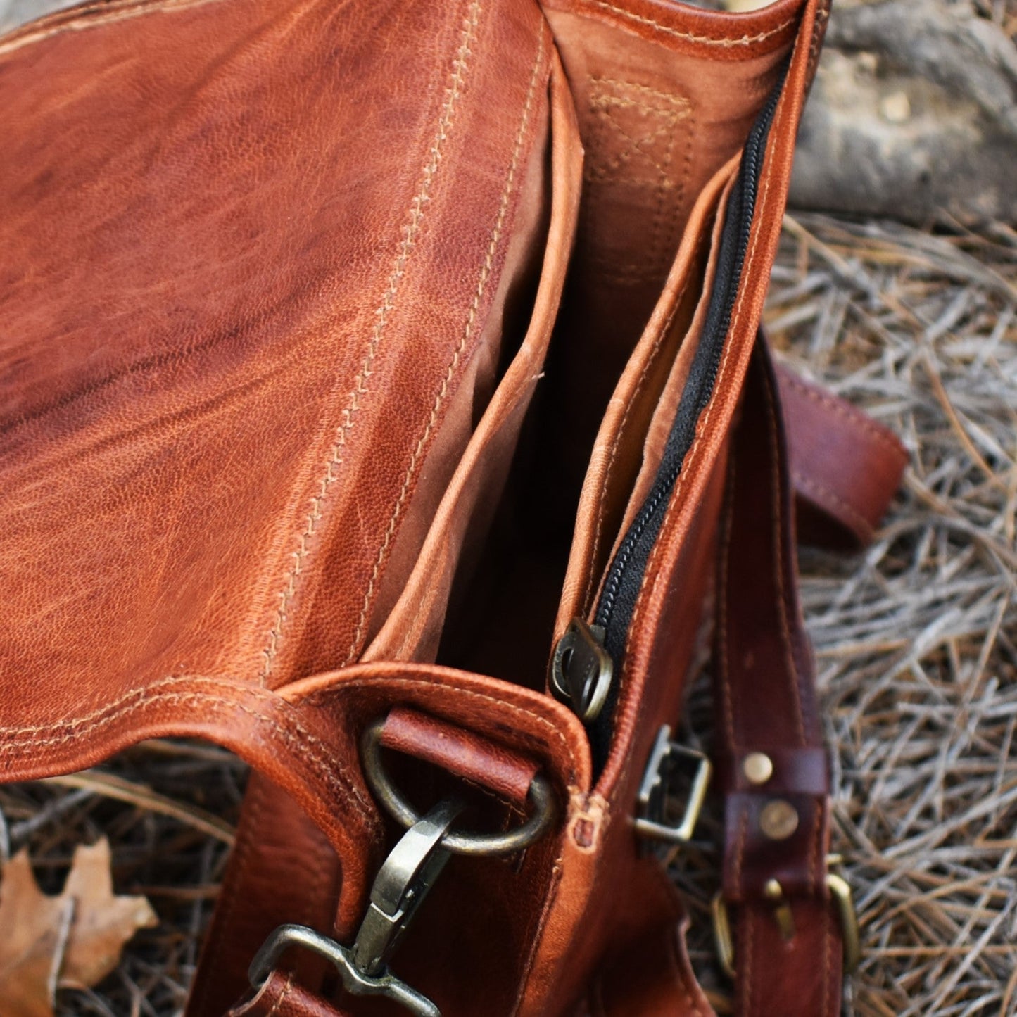 The Cartwright Leather Satchel - Small