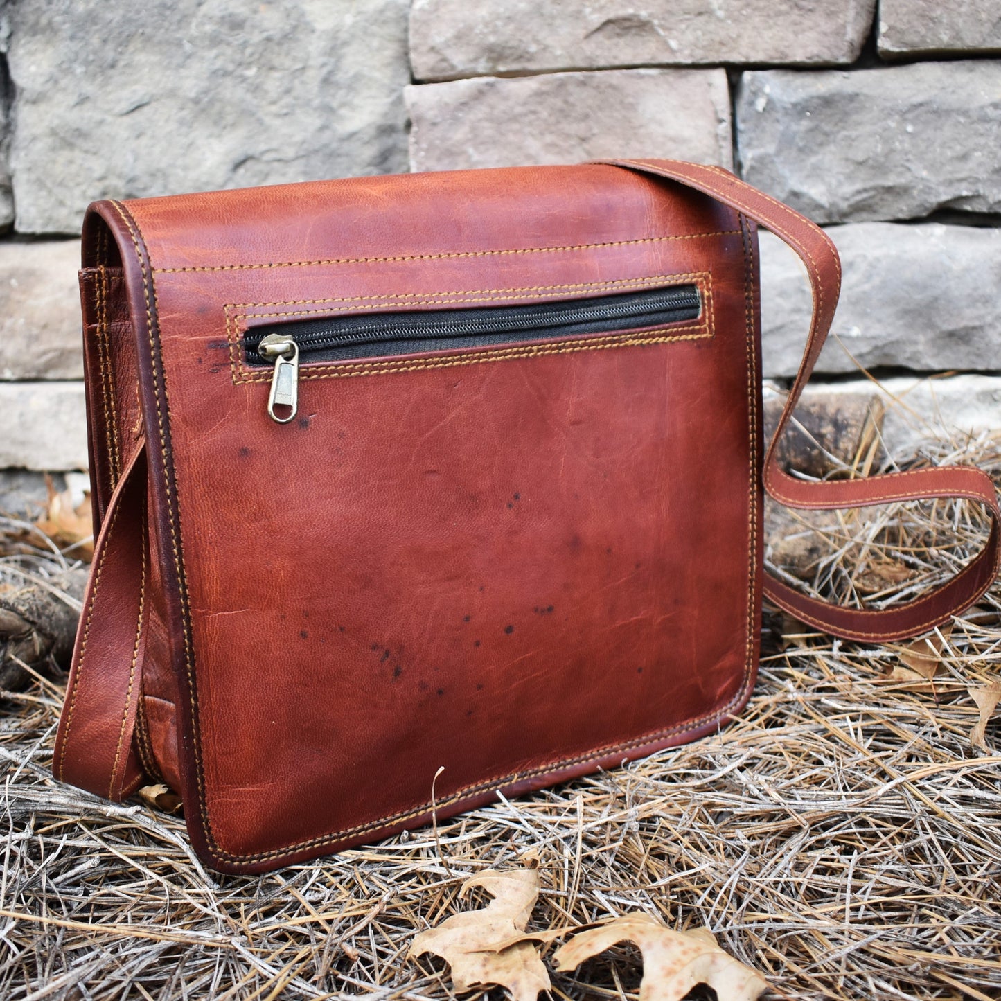 The Wanderer Leather Satchel - Extra Large