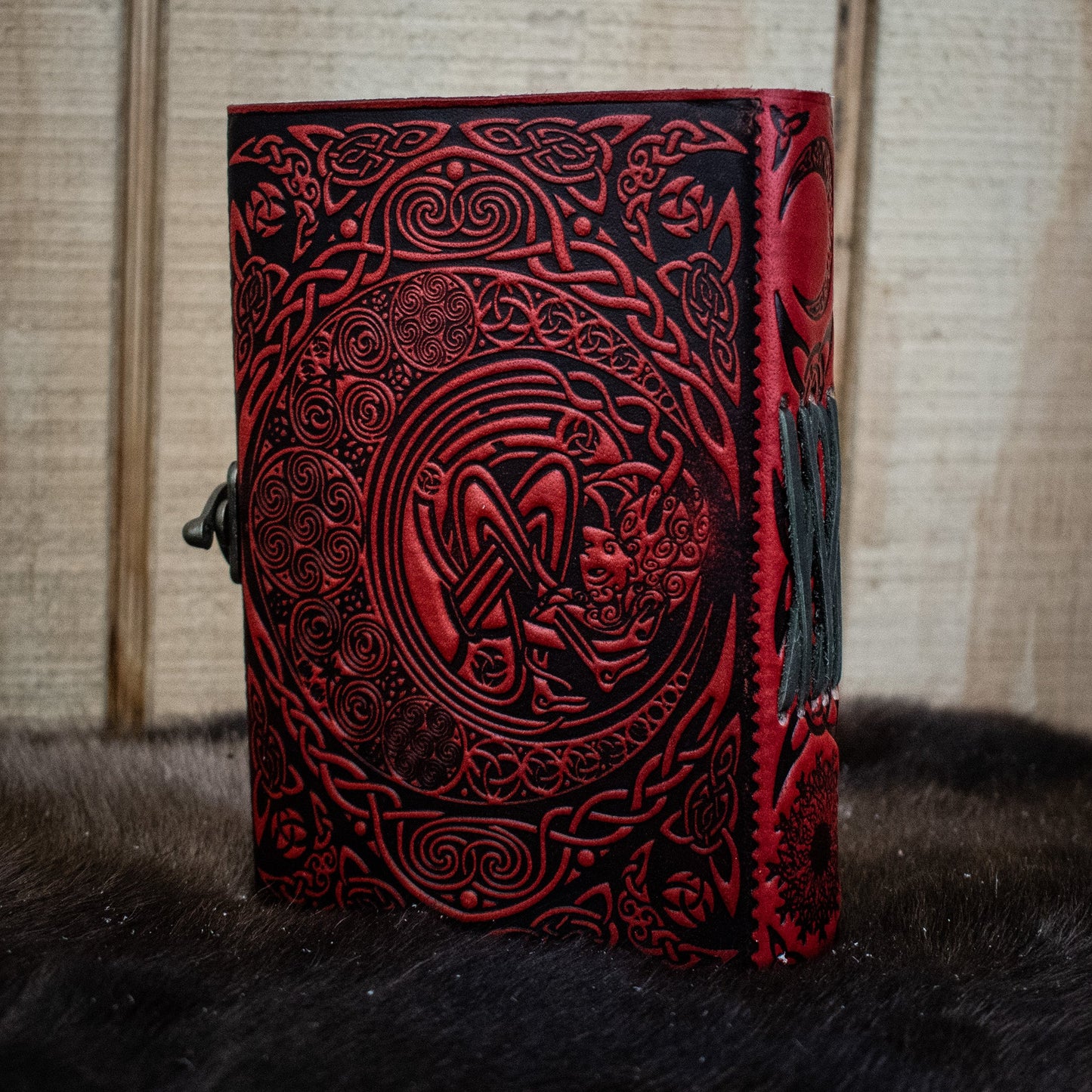 "Sun-Moon" Leather Journal