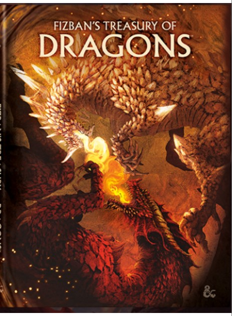 D&D Fizban's Treasury of Dragons- Alt Cover