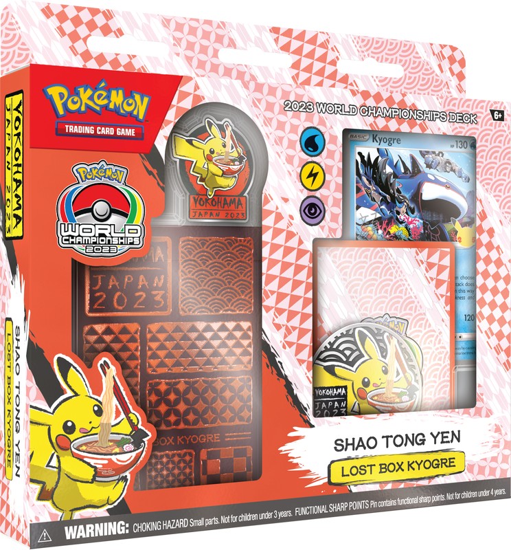 Pokemon TCG: 2023 World Championship Deck Display