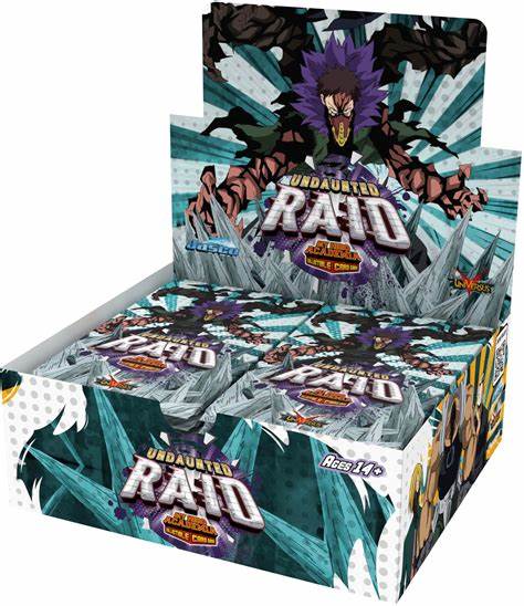 My Hero Academia - Set 5 Undaunted Raid - Booster Display