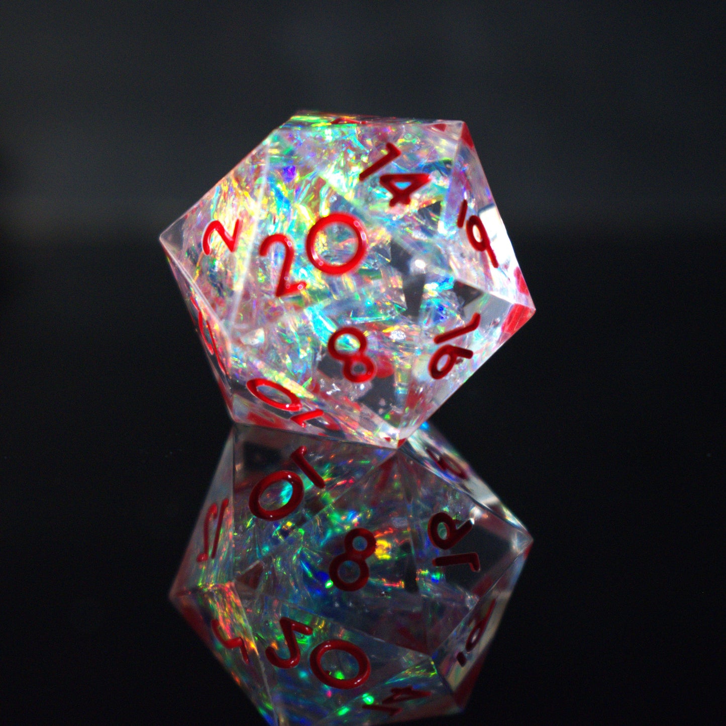 Shatter Sharp-Edged Resin Dice Set