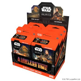 Star Wars: Unlimited - A Lawless Time Spotlight Deck Display