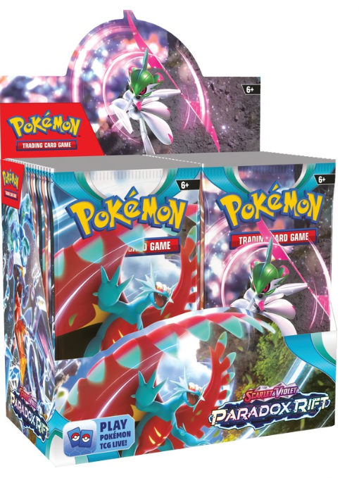 Pokemon Scarlet and Violet 4 Paradox Rift Booster