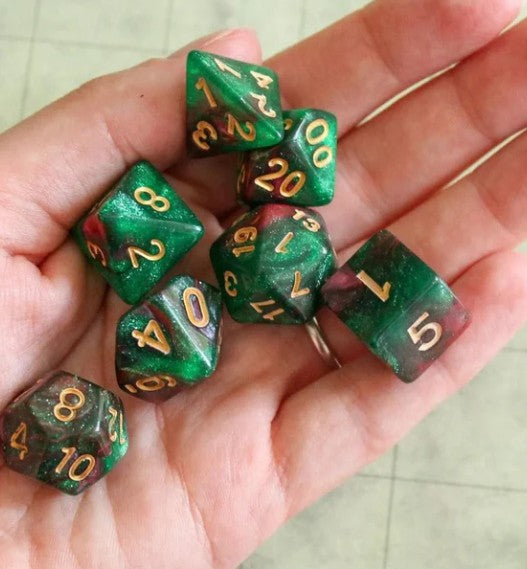 Galaxy Dice Set