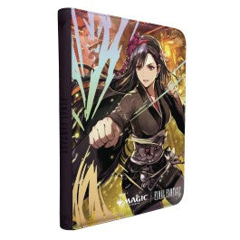 Ultra Pro Premium Zippered 9-Pocket PRO Binder Magic the Gathering Final Fantasy Tifa Lockhart