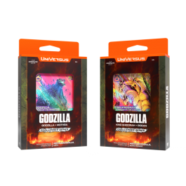 View Larger UniVersus CCG: Challenger Series - Godzilla Deck Display