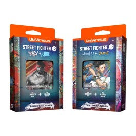 UniVersus CCG: Challenger Series - Street Fighter 6 Deck Display