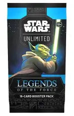 Star Wars: Unlimited - Legends of the Force: Booster Display