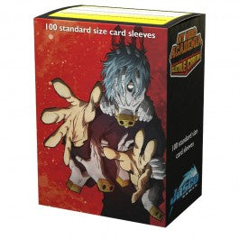 Dragon Shield 100ct Box - My Hero Academia Shigaraki Textured Back Art Sleeves