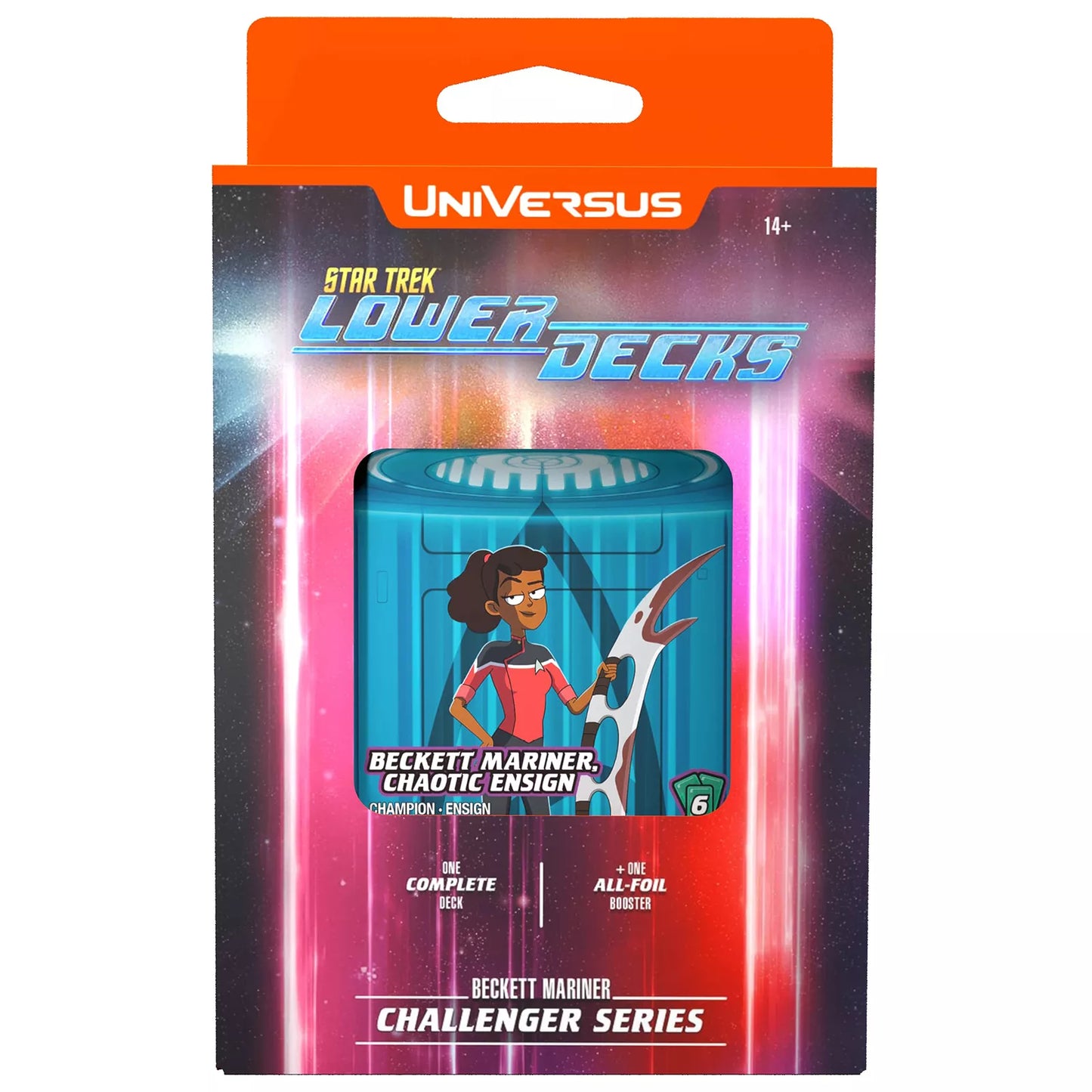 UniVersus CCG: Challenger Series - Star Trek Lower Decks Deck Display