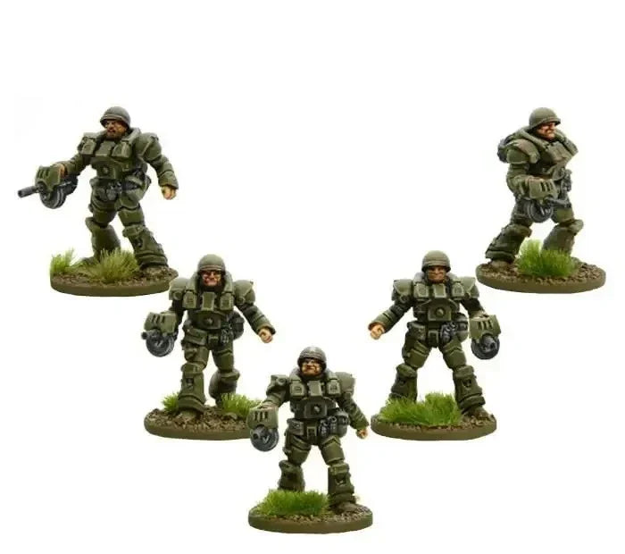 US Heavy infantry