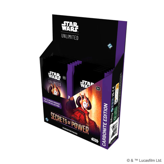 Star Wars Unlimited Secrets Of Power Carbonite Edition Booster
