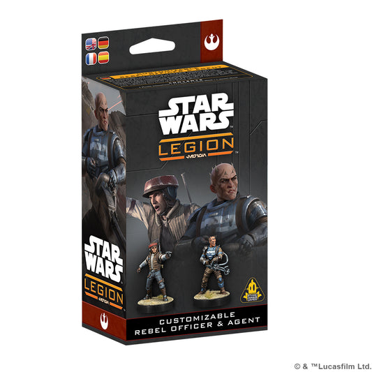 Hover to zoom | Click to enlarge Star Wars: Legion - Customizable Rebel Officer & Agent