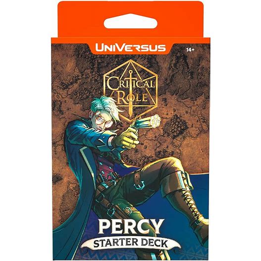 UniVersus CCG: Critical Role - Heroes of Exandria Beau/Percy Starter Deck Display