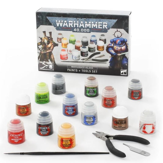 Warhammer 40,000: Paints + Tools Set