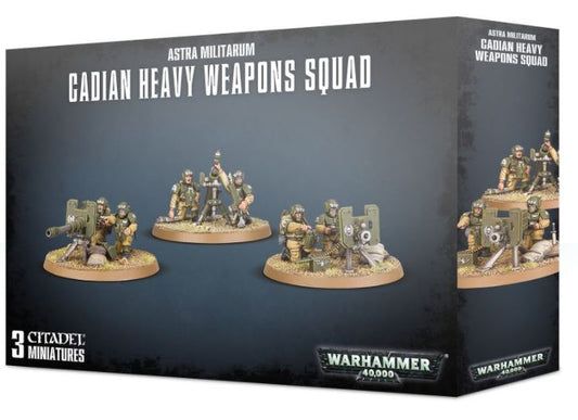 Cadian Heavy Weapons Squad