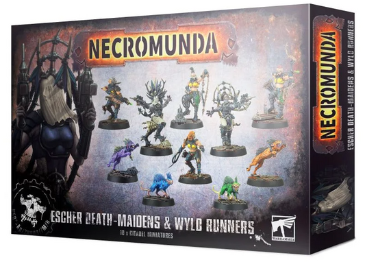 Escher Death-maidens and Wyld Runners