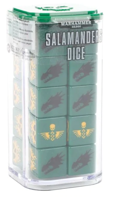 Salamanders Dice Set